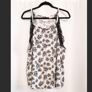 Soma Cool Nights XXL Lace Trim Cami Pajama Shirt